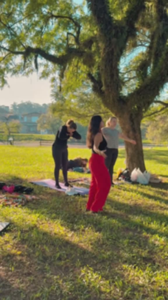 Yoga ao ar livre